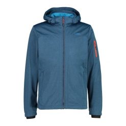Kurtka turystyczna z kapturem CMP. Niebieskie kurtki CMP, bez wzorów, z polaru, z kapturem. Za 349.40 zł.