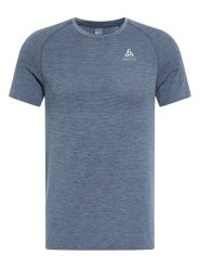 Odlo Koszulka "Essential" w kolorze szarym do biegania rozmiar: M. Szare t-shirty sportowe ODLO, bez wzorów, z materiału, bez ramiączek, do biegania. Za 92.86 zł.