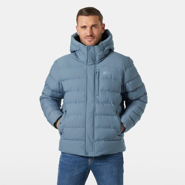 Ocieplana kurtka z kapturem Helly Hansen Alby. Niebieskie kurtki Helly Hansen, bez wzorów, z puchu, z kapturem. W wyprzedaży za 959.20 zł.