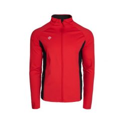 Kurtka polarowa męska Denver Stretch, dwuelastyczna, wiatroszczelna i oddychając. Czerwone kurtki Izas, m, bez wzorów, z nylonu, bez kaptura. Za 252.13 zł.