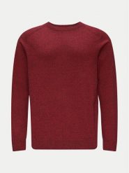 S.Oliver Sweter 2152689 Czerwony Regular Fit. Czerwone swetry rozpinane S.Oliver, m, bez wzorów, z bawełny, bez kołnierzyka, bez ramiączek. Za 99.99 zł.
