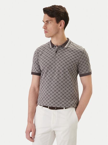 JOOP! Polo JJ-Jessino 30101930 Brązowy Regular Fit. Brązowe koszulki polo JOOP!, m, bez wzorów, z bawełny, bez kołnierzyka, bez ramiączek. Za 324.99 zł.