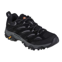 Buty trekkingowe męskie Merrell Moab 3 Gtx Gore-tex. Czarne buty trekkingowe Merrell, bez wzorów, z gore-texu, bez zapięcia, trekkingowe, gore-tex. Za 812.00 zł.