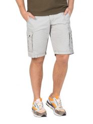 Timezone Szorty "Maguire" - Regular fit - w kolorze białym rozmiar: W34. Białe szorty Timezone, bez wzorów, z tkaniny. Za 98.42 zł.