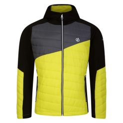 Kurtka Hybrydowa Męska Touring Contrast Panel. Żółte kurtki Dare 2B, l, bez wzorów, z puchu, bez kaptura. Za 128.99 zł.