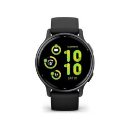 Second Life - Zegarek Smartwatch Garmin vívoactive 5 - Stan Dobry. Czarne zegarki GARMIN, plastikowe. Za 674.99 zł.