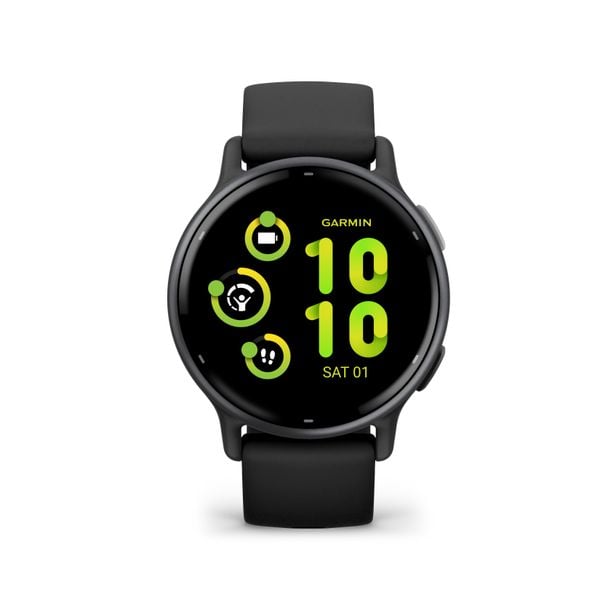 Second Life - Zegarek Smartwatch Garmin vívoactive 5 - Stan Dobry. Czarne zegarki GARMIN, plastikowe. Za 674.99 zł.