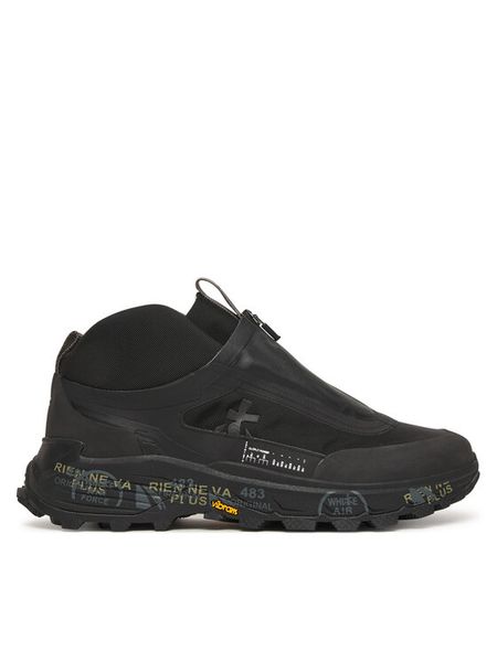 Premiata Sneakersy Vinson Var 445 Czarny. Czarne buty sportowe casual Premiata, bez wzorów, z materiału, bez zapięcia. Za 1,839.00 zł.