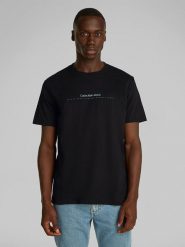 CALVIN KLEIN JEANS Koszulka w kolorze czarnym rozmiar: L. Czarne bezrękawniki Calvin Klein Jeans, l, bez wzorów, z bawełny, bez kołnierzyka, bez ramiączek. Za 150.37 zł.