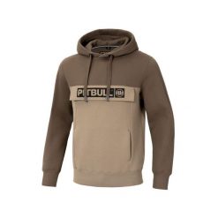 Bluza męska Pitbull z kapturem Two-Color Hilltop. Brązowe bluzy z kapturem PITBULL, m, bez wzorów, z kapturem. Za 239.00 zł.