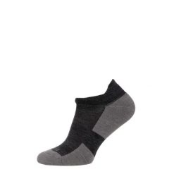 Skarpety Trekkingowe Na Giean Light Weight No Show Running Black. Czarne skarpety NA GIEAN, bez wzorów, z wełny. Za 48.99 zł.