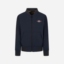 Kurtka Bear Surfer Bomber granatowa. Niebieskie kurtki BEAR, bez wzorów, bez kaptura. Za 380.66 zł.