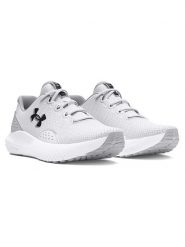 Under Armour Buty "Charged Surge 4" w kolorze szarym do biegania rozmiar: 43. Szare buty do biegania Under Armour, bez wzorów, z materiału, bez zapięcia, do biegania. Za 171.28 zł.
