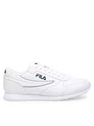 Fila Sneakersy ORBIT LOW 1010263_1FG Biały. Białe buty sportowe casual Fila, bez wzorów, z syntetyku, bez zapięcia. Za 179.99 zł.