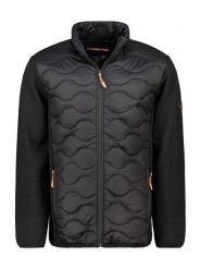 Canadian Peak Kurtka polarowa "Tahitoeak" w kolorze czarnym rozmiar: XL. Czarne kurtki Canadian Peak, xl, z aplikacjami, z materiału, bez kaptura. Za 148.26 zł.