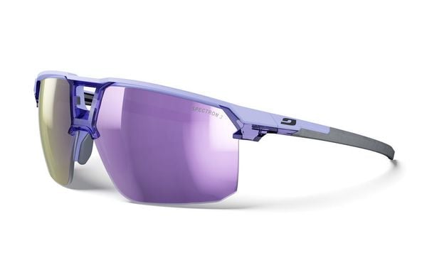 Okulary sportowe JULBO Liry - Spectron 3 - Purple/Shiny Translucent Purple. Fioletowe okulary przeciwsłoneczne JULBO. Za 519.00 zł.