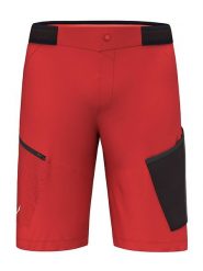 Salewa Szorty funkcyjne - Athletic fit - w kolorze czerwono-czarnym rozmiar: L. Czarne szorty Salewa, l, bez wzorów. Za 197.63 zł.