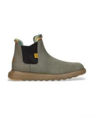 HEYDUDE Męskie Sztyblety Branson Classic. Zielone sztyblety Hey dude, bez wzorów, z materiału, bez obcasa, bez zapięcia. Za 439.00 zł.