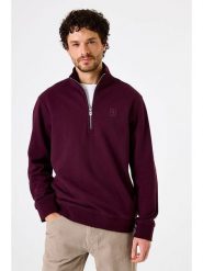 Garcia Bluza w kolorze bordowym rozmiar: 3XL. Czerwone bluzy Garcia, xl, bez wzorów, bez kaptura. Za 171.28 zł.