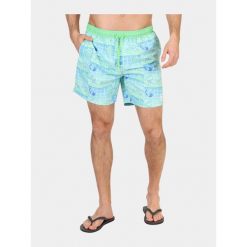 Kąpielówki męskie Nautica Kayron 6". Niebieskie kąpielówki Nautica, m, bez wzorów. Za 269.00 zł.