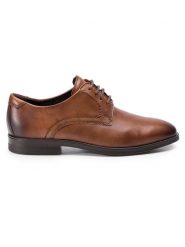ECCO Półbuty Melbourne 62163401112 Brązowy. Brązowe eleganckie półbuty ecco, bez wzorów, ze skóry, bez obcasa, bez zapięcia. Za 579.99 zł.