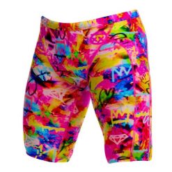 Spodenki do pływania Jammery Funky Trunks Tag Her. Czerwone krótkie spodenki sportowe Funky Trunks, l, bez wzorów, z materiału. Za 179.99 zł.