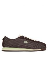 Lacoste Sneakersy Club Low 51SMA0036 Brązowy. Brązowe buty sportowe casual LACOSTE, bez wzorów, z materiału, bez zapięcia. Za 527.99 zł.