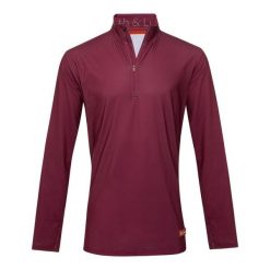 Bluza narciarska Męska Gareth & Lucas Thirty-Nine. Czerwone bluzy z polaru GARETH & LUCAS, na zimę, m, bez wzorów, z elastanu, bez kaptura. Za 179.99 zł.