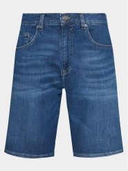 Baldessarini Szorty jeansowe 16908/000/1273 Granatowy Regular Fit. Niebieskie szorty Baldessarini, m, bez wzorów, z bawełny. Za 529.99 zł.