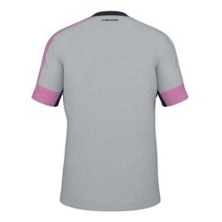 Koszulka sportowa męska Head Play Tech. Fioletowe t-shirty sportowe Head, bez wzorów, z poliesteru, bez ramiączek. Za 334.00 zł.
