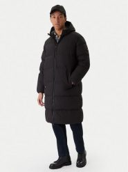 Tommy Hilfiger Kurtka puchowa MW0MW40628 Czarny Regular Fit. Czarne kurtki Tommy Hilfiger, m, bez wzorów, z puchu, bez kaptura. Za 1,799.00 zł.