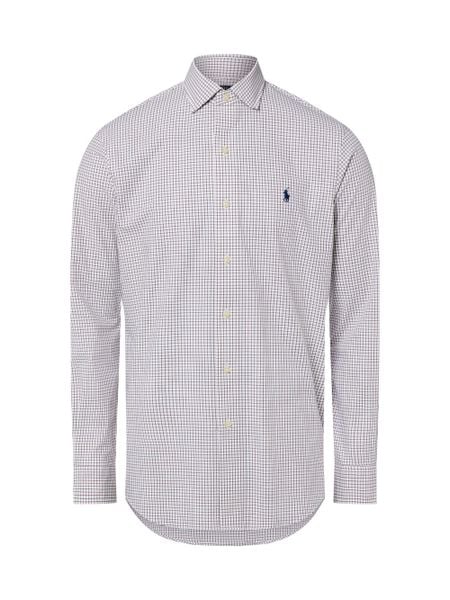 Polo Ralph Lauren koszula biznesowa Mężczyźni Modern Fit Bawełna brązowy, L. Brązowe koszule Polo Ralph Lauren, l, bez wzorów, z bawełny, bez kołnierzyka, bez ramiączek. Za 429.95 zł.