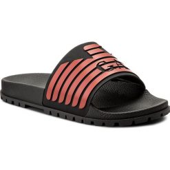 Klapki EMPORIO ARMANI - X4P077 XL273 A042 Black/Black/Red. Klapki marki Emporio Armani. W wyprzedaży za 299.00 zł.
