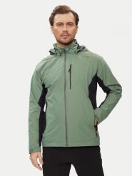 CMP Kurtka przeciwdeszczowa 34Z5147 Zielony Regular Fit. Zielone kurtki outdoor i hardshell CMP, m, bez wzorów, z syntetyku, bez kaptura. Za 219.99 zł.