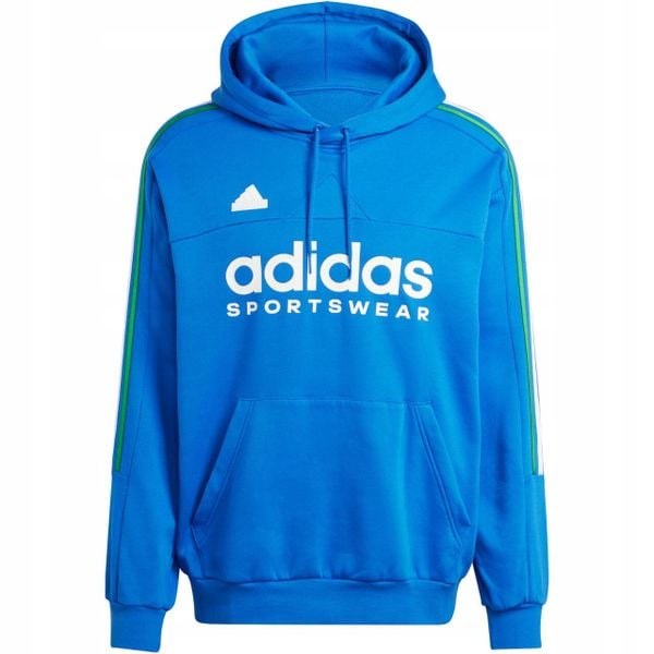 Adidas bluza męska z kapturem sportowa hoodie wygodna House of Tiro r. M. Czerwone bluzy z kapturem Adidas, m, bez wzorów, z bawełny, z kapturem. Za 254.99 zł.
