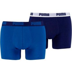 Bokserki męskie Puma Basic Boxer 2P niebieskie 521015001 420. Niebieskie bokserki Puma, m, bez wzorów. Za 117.99 zł.