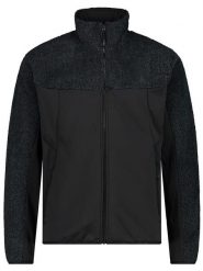 CMP Kurtka hybrydowa w kolorze czarnym rozmiar: 54. Czarne kurtki outdoor i hardshell CMP, bez wzorów, z materiału, bez kaptura. Za 203.45 zł.