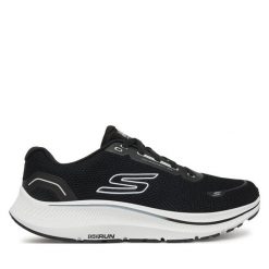 Buty do biegania Skechers. Czarne buty do biegania Skechers, bez wzorów, bez zapięcia, do biegania. Za 259.99 zł.