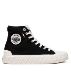 Trampki Palladium. Czarne trampki Palladium, m, bez wzorów, bez zapięcia. Za 269.99 zł.