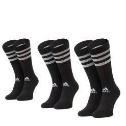 Skarpety długie adidas. Czarne skarpety Adidas, bez wzorów. Za 59.99 zł.