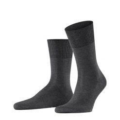Skarpety Falke Firenze. Czarne skarpety Falke, bez wzorów, z bawełny. Za 129.50 zł.