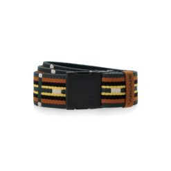 Pasek do spodni Arcade Keyah - jalapeno/black. Brązowe paski Arcade, bez wzorów. Za 125.99 zł.