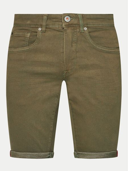 Petrol Industries Szorty jeansowe M-1030-SHO005 Beżowy Regular Fit. Brązowe szorty Petrol Industries, m, bez wzorów, z bawełny. Za 199.99 zł.