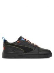Puma Sneakersy Rebound v6 Low Open 393581 01 Czarny. Czarne buty sportowe casual Puma, bez wzorów, ze skóry, bez zapięcia. Za 239.99 zł.