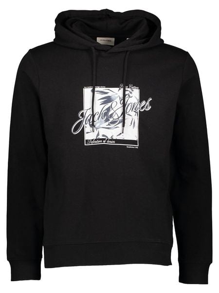 Jack & Jones Bluza "Onolulu" w kolorze czarnym rozmiar: XL. Czarne bluzy Jack & Jones, xl, bez wzorów, z kapturem. Za 96.60 zł.