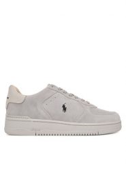 Polo Ralph Lauren Sneakersy 809P13085002 Szary. Szare buty sportowe casual Polo Ralph Lauren, bez wzorów, ze skóry, bez zapięcia. Za 689.99 zł.