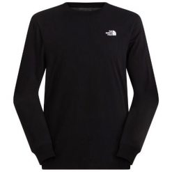 Bluza turystyczna męska The North Face M Evolution Simple Dome L/S Tee. Czarne bluzy The North Face, l, bez wzorów, bez kaptura. Za 141.00 zł.