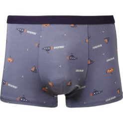 Bokserki Obcisłe, Fioletowe, Łodzie Podwodne, Statki, Bawełniane, Majtki z Elastanem -ALTIES. Fioletowe bokserki Alties, m, bez wzorów, z bawełny. Za 35.00 zł.