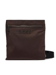 BOSS Saszetka Catch 3.0 50567864 Brązowy ciemny. Brązowe saszetki i nerki Boss, bez wzorów, z materiału. Za 449.99 zł.