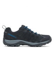Merrell Skórzane buty turystyczne "Accentor 3" w kolorze czarnym rozmiar: 40. Czarne buty trekkingowe Merrell, bez wzorów, ze skóry, bez zapięcia, outdoorowe. Za 254.14 zł.